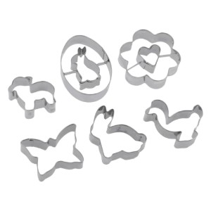 Snijset bestaande uit 6 stuks <<Easter/Spring>> - Westmark