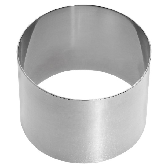 Set van 4 ronde rvs mallen, 7,5 cm - Westmark