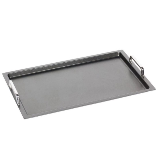 Bandeja para bistec, de aluminio, con asas, 53 × 33 cm GN 1/1 – AMT Gastroguss