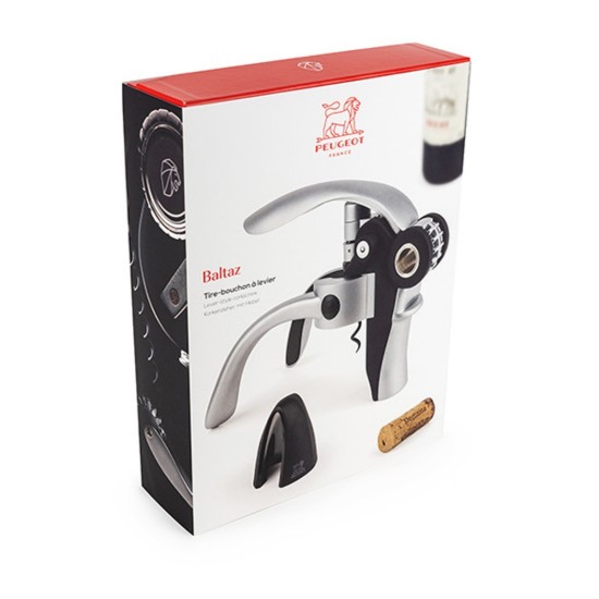 "Baltaz" corkscrew, 14 cm, Black - Peugeot
