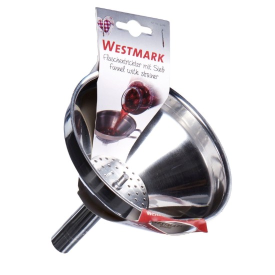 Rvs trechter met filter, 13 cm - Westmark