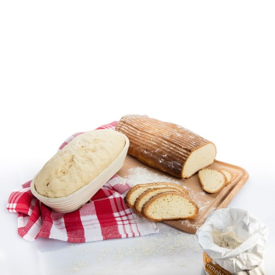 Oval basket for dough leavening, wicker, 28 x 13 cm - Westmark
