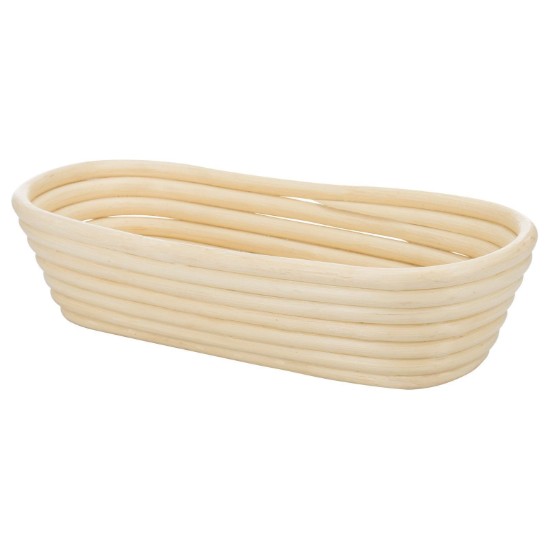 Oval basket for dough leavening, wicker, 28 x 13 cm - Westmark