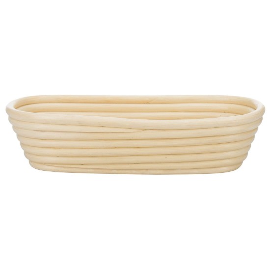 Oval basket for dough leavening, wicker, 28 x 13 cm - Westmark