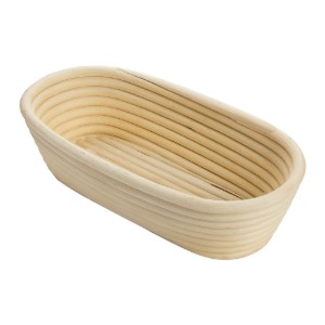 Cestino ovale per la lievitazione dell'impasto, in vimini, 28 x 13 cm - Westmark