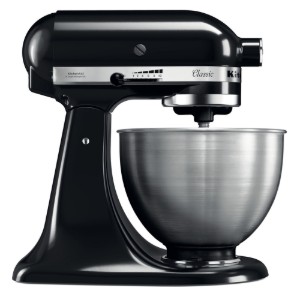 Set van 4,3 L Classic@ standmixer en 1,7 L keukenmachine, Onyx Black - KitchenAid