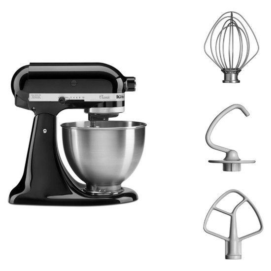 Set composto da robot da cucina Classic@ da 4,3 L e robot da cucina da 1,7 L, Onyx Black - KitchenAid