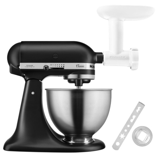 Impastatrice con vasca, 4,3 L, con accessori per dolci e per tritare carne, Classic - KitchenAid
