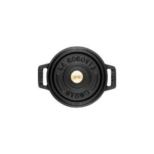 Pentola Mini-Cocotte, ghisa, 10cm/0.25L, Black - Staub