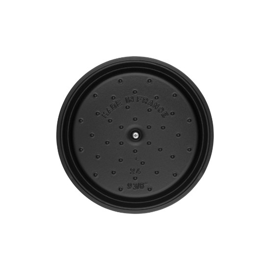 Pentola in ghisa Cocotte, 24 cm/3,8L, Black - Staub 