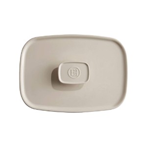 Coperchio per pirofila 9652, ceramica, 30,5 × 22 cm, 'Clay' - Emile Henry