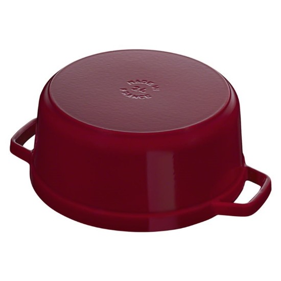 Cocotte keedupott, malm, 28cm/6.75L, Bordeaux - Staub