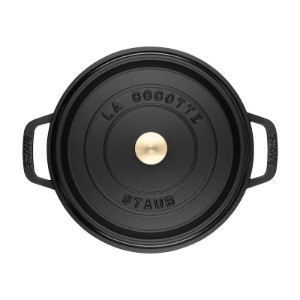 Cocotte kookpot, gietijzer, 28 cm/6,7L, Black - Staub