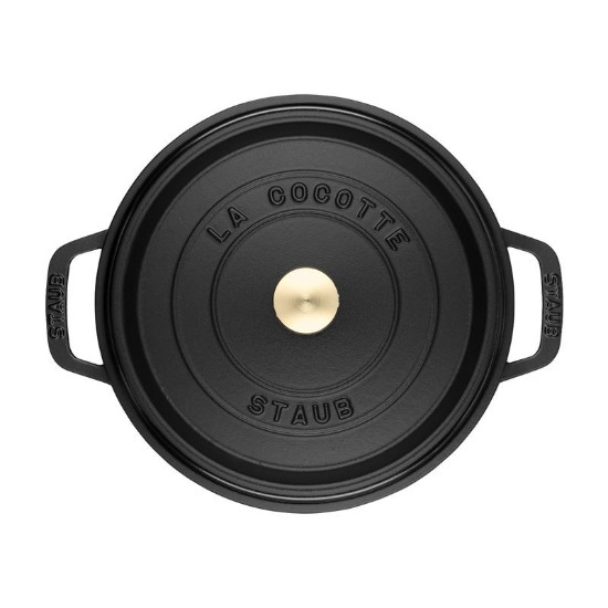 Pentola Cocotte, ghisa, 28 cm/6.7L, Black - Staub