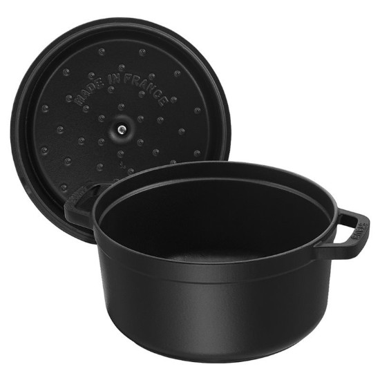 Pentola Cocotte, ghisa, 28 cm/6.7L, Black - Staub