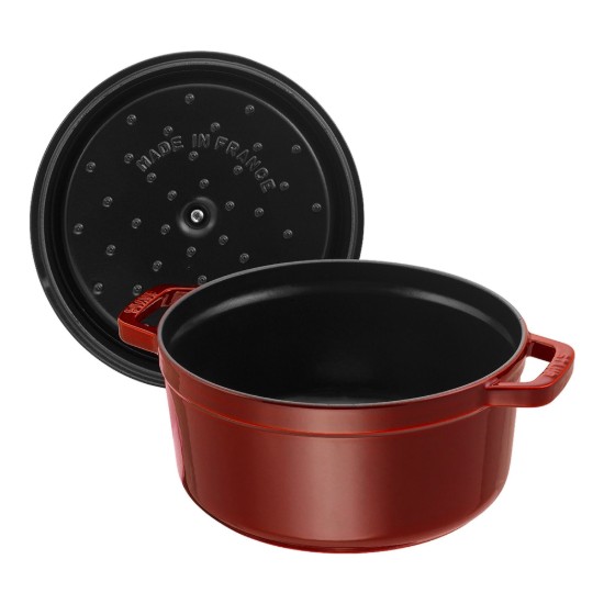 Pentola Cocotte, ghisa, 26cm/5.2L, Grenadine - Staub