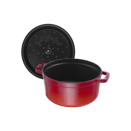 Cocotte kookpot, gietijzer, 20cm/2.2L, Cherry - Staub