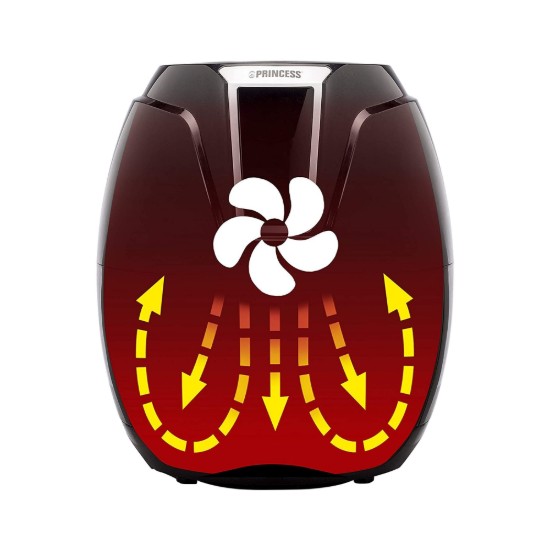 Hetelucht Aerofryer XL friteuse 3,2 l, 1400 W - Princess