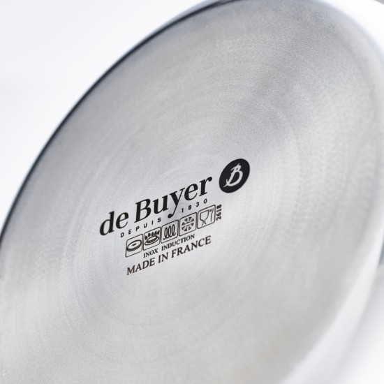 Sauteuse 5-Ply, 20cm/1.7L, inox, "Affinity" - de Buyer