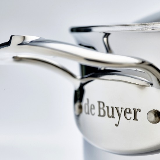Sauteuse mit 2 Griffen, 24 cm / 3 l, Edelstahl, 'Affinity' - de Buyer