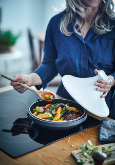 Tajine "Delight", 27,5 cm/2 l, White&Slate - Emile Henry
