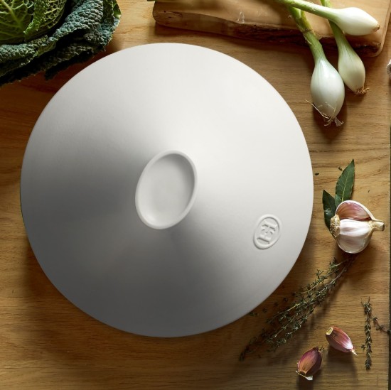 Tajine, ceramiczny, 33,5 cm/4 l, "Delight", White&Slate - Emile Henry
