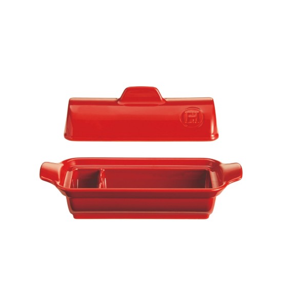 Terrineschaal, keramiek, 24,5 x 10 cm/0,6L, Burgundy - Emile Henry