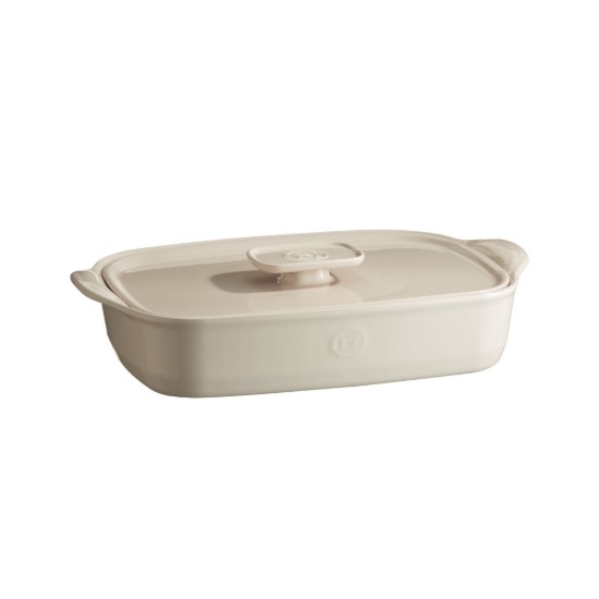 Deksel voor ovenschaal 9652, keramiek, 30,5 x 22 cm, 'Clay' - Emile Henry