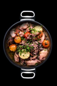 Saucepan, aluminum, 28 cm / 6.2 L induction - AMT Gastroguss