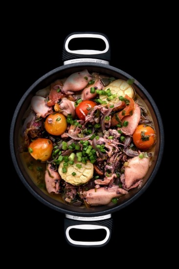 Saucepan, aluminum, 28 cm / 6.2 L induction - AMT Gastroguss