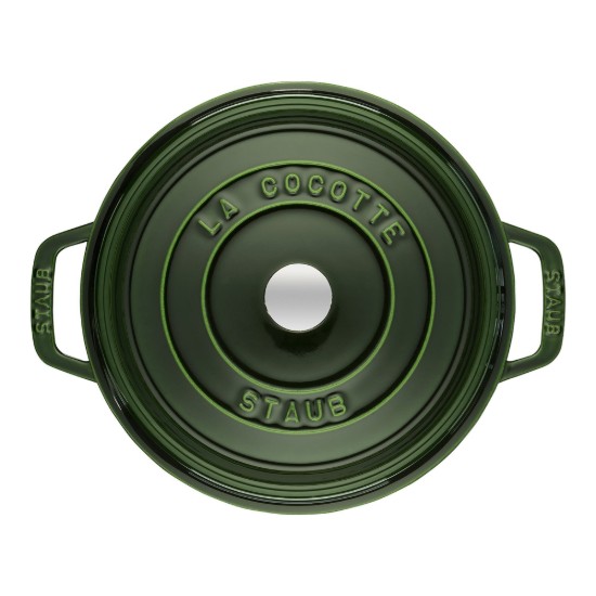 Cocotte virimo puodas, ketaus, 28 cm/6.7L, Basil - Staub