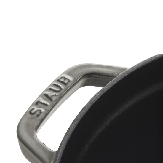 Cocotte kookpot, gietijzer, 28cm/6,7L, Graphite Grey - Staub