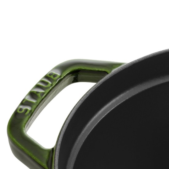 Cocotte ovale, ghisa, 29 cm/4.2L, Basil - Staub