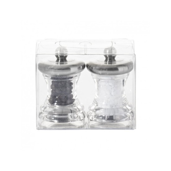 Set di 2 macinasale e pepe, Volte, 7 cm - Marlux
