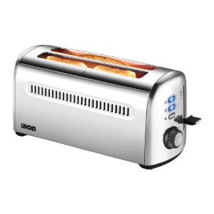 Tostapane Retro con 2 fessure lunghe, 1500 W - Unold