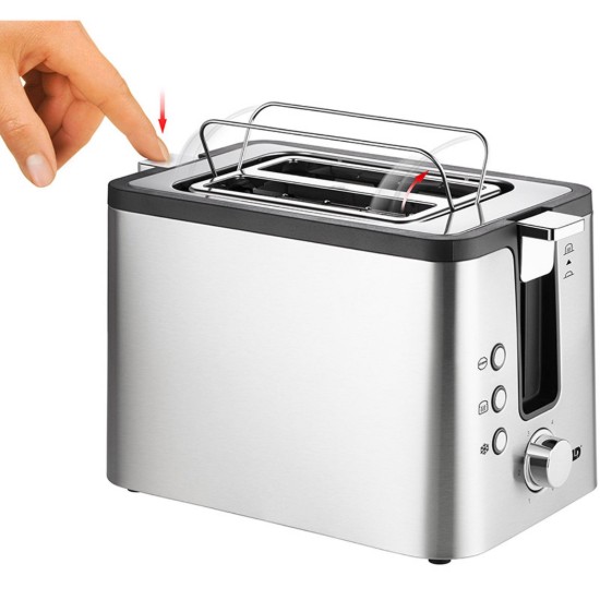 Tostapane Kompakt con 2 slot, 800 W - Unold