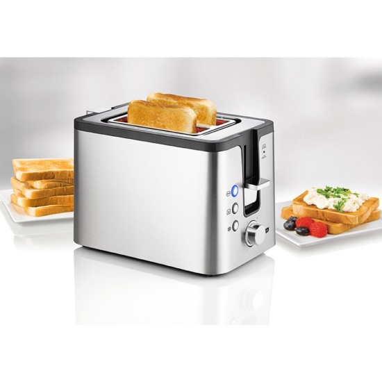 Tostapane Kompakt con 2 slot, 800 W - Unold