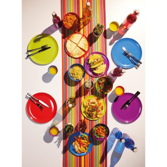 Set de 4 assiettes plates en mélamine, 28 cm - par Kitchen Craft