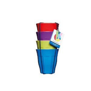 Set di 4 tazze in melamina, 225 ml - di Kitchen Craft