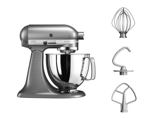 Miscelatore Artisan da 4,8 l, Modello 125, Contour Silver - KitchenAid