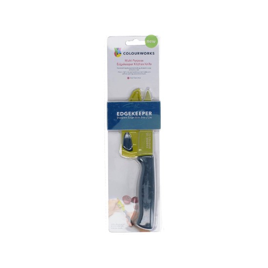 Coltello per sbucciare frutta/verdura, 9,5 cm, Verde - di Kitchen Craft