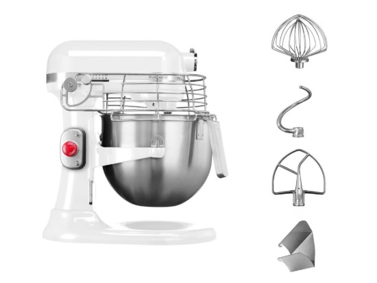 Professionele Mixer 6,9 L, kleur ''White'' - KitchenAid