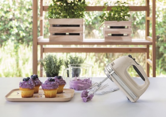 Handmixer, 9 versnellingsinstellingen, 85 W, kleur "Almond Cream" - merk KitchenAid
