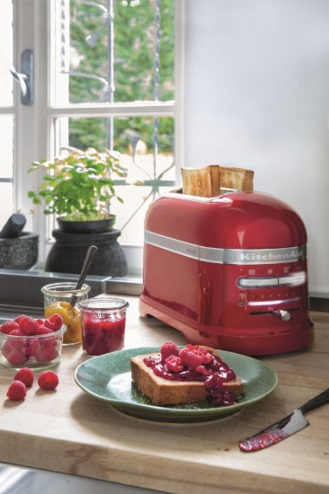 2-slot toaster, Artisan@ ,1250W, "Candy Apple" - KitchenAid