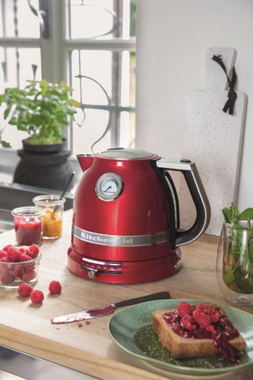 Electric kettle, 1.5L, Artisan, Candy Apple - KitchenAid