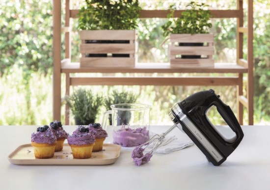 Handmixer, 9 snelheden, 85W, kleur "Onyx Black" - merk KitchenAid