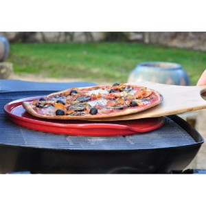 Pizzaplaat, keramiek, 40cm, Burgundy - Emile Henry