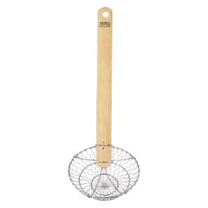 Schuimspaan, bamboe handvat - Kitchen Craft