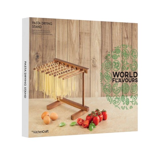 Pasta drying rack, 30 × 36 cm, wood  - made by Kitchen Craft