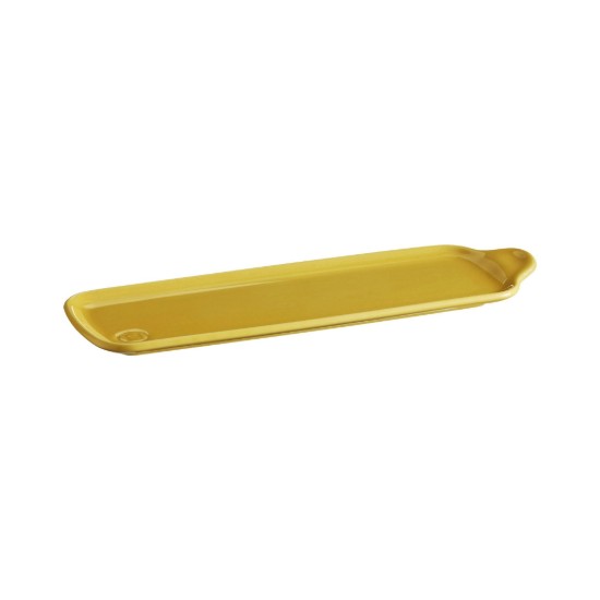 "Aperitivo" ceramic platter, 31 x 10 cm, Provence Yellow - Emile Henry